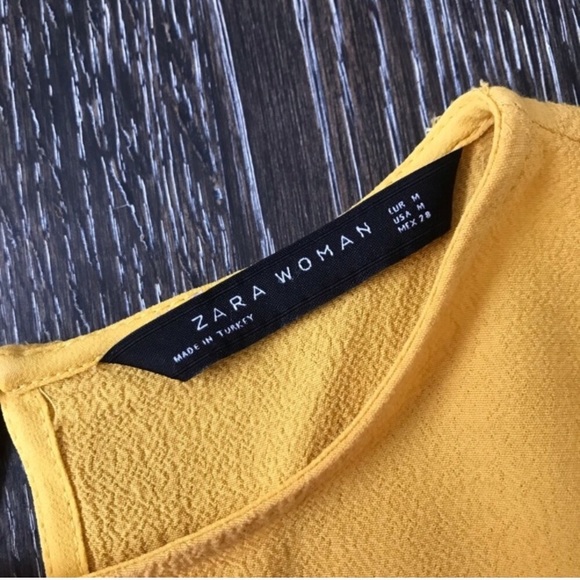 Mustard textured top - Picture 5 of 6